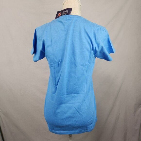 Tennessee Volunteers Vols T Shirt Blue Orange Football SEC SZ Small power T dot - Picture 2 of 7